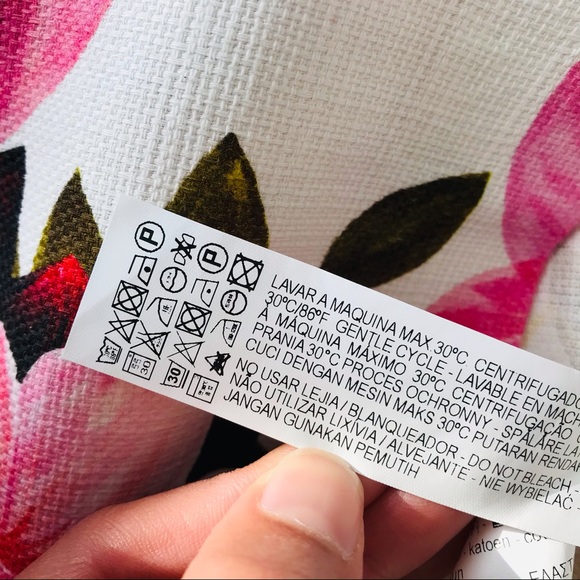 ZARA GIRLS Floral Cotton Party Dress - Picture 13 of 14